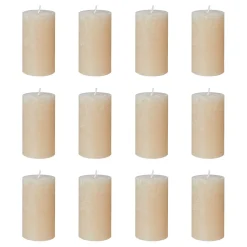Butlers RUSTIC Stumpenkerze 12er-Set- Kerzen