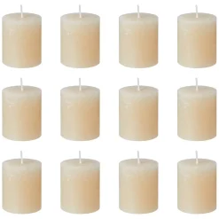 Butlers RUSTIC Stumpenkerze 12er-Set- Kerzen