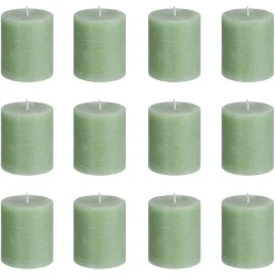 Butlers RUSTIC Stumpenkerze 12er-Set- Kerzen
