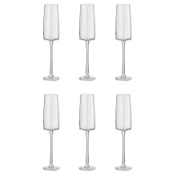 Butlers SERENA Sektglas 6er-Set- Sektgläser & Champagnergläser