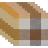 Butlers Serviette WOODSTOCK 6er-Set- Tischdecken