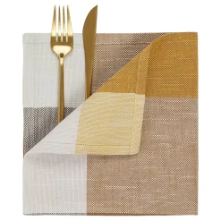 Butlers Serviette WOODSTOCK 6er-Set- Tischdecken