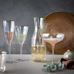 Butlers SMERALDA Champagnerflöte 6er-Set- Sektgläser & Champagnergläser
