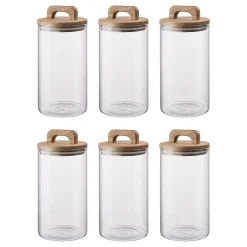 Butlers STORAGE Vorratsglas 6er-Set- Aufbewahrungsgläser