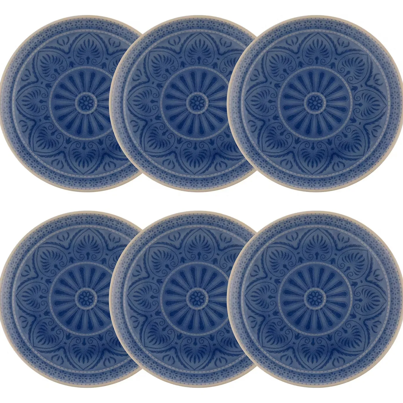 Butlers SUMATRA Teller 6er-Set- Teller