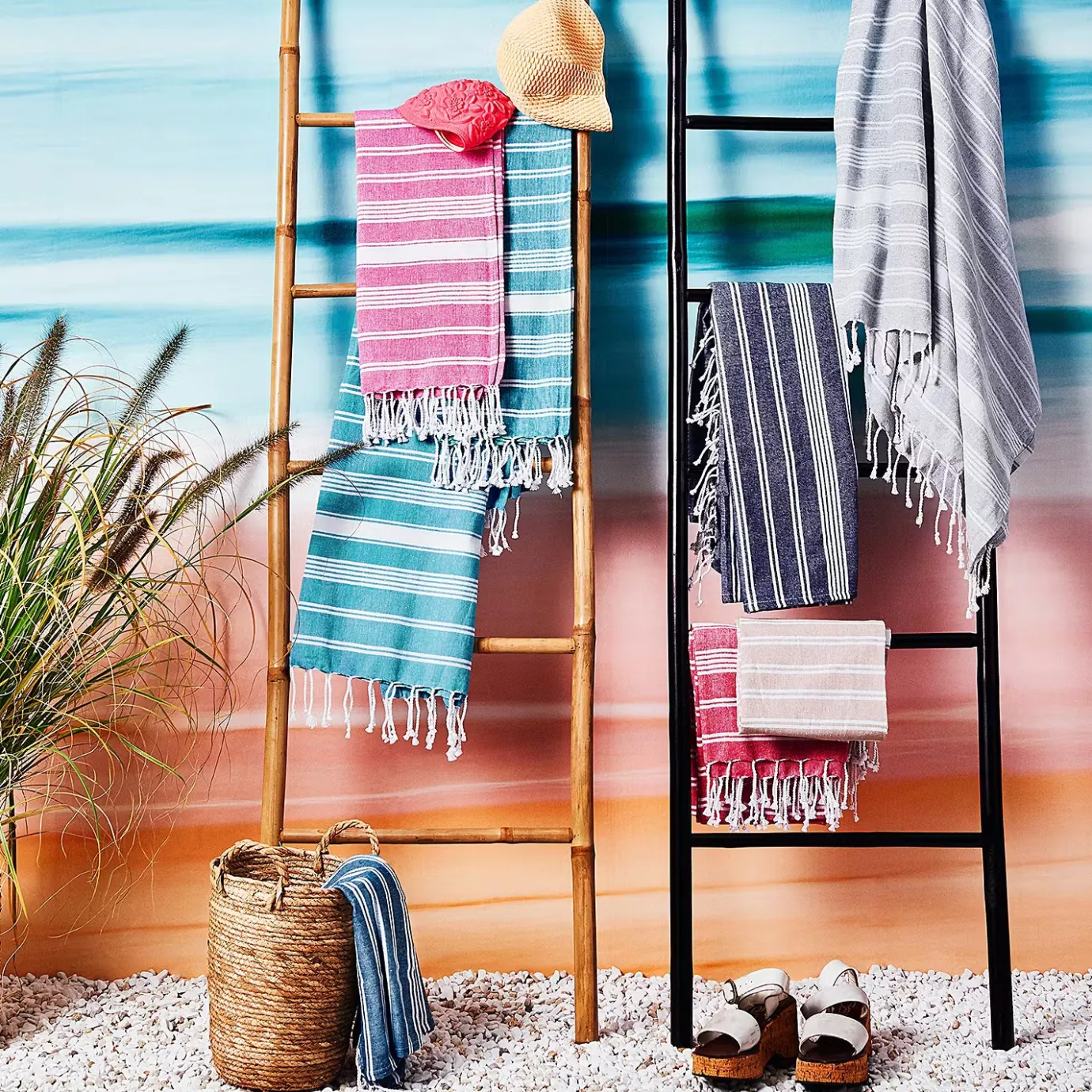 Butlers SURFSIDE Hamamtuch 5er-Set- Handtücher|Handtücher