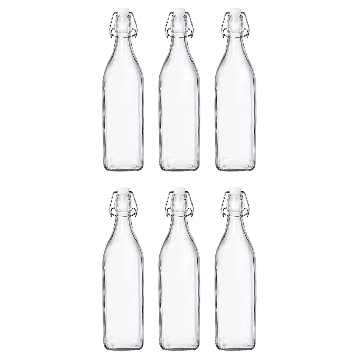Butlers SWING Flasche mit Bügelverschluß 6er-Set- Karaffen & Krüge