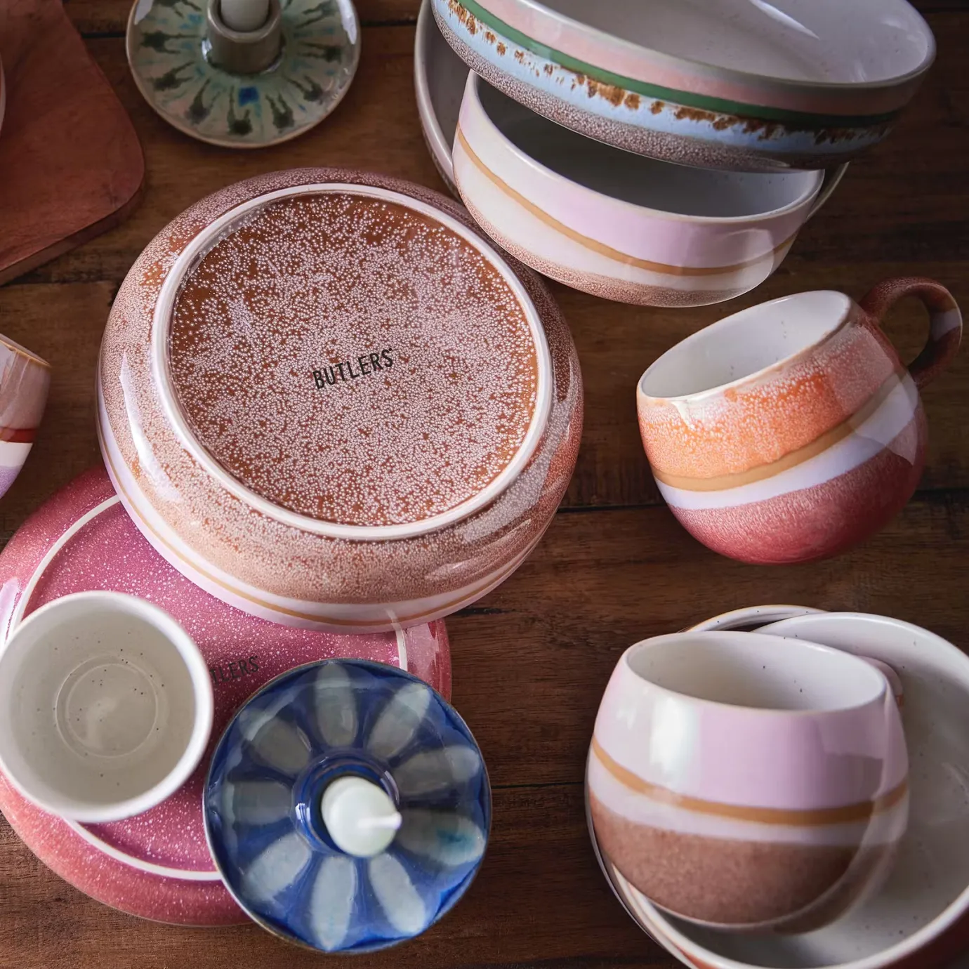 Butlers Tasse MEDLEY 4er-Set- Tassen & Becher
