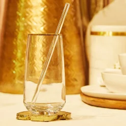 Butlers TOUCH OF GOLD Longdrinkglas 6er-Set- Cocktailgläser