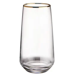 Butlers TOUCH OF GOLD Longdrinkglas 6er-Set- Cocktailgläser