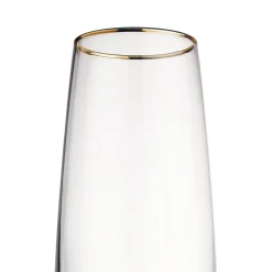 Butlers TOUCH OF GOLD Longdrinkglas 6er-Set- Cocktailgläser