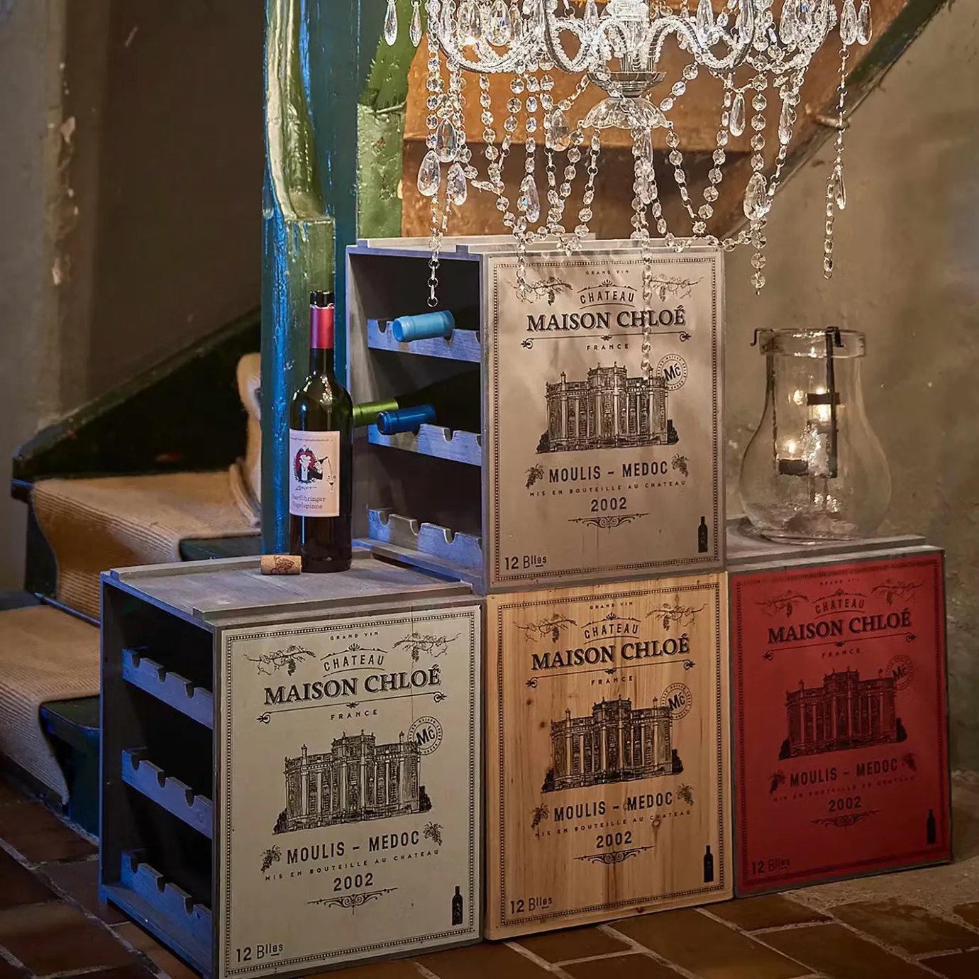 Butlers VINOTHEK Weinregal- Möbel