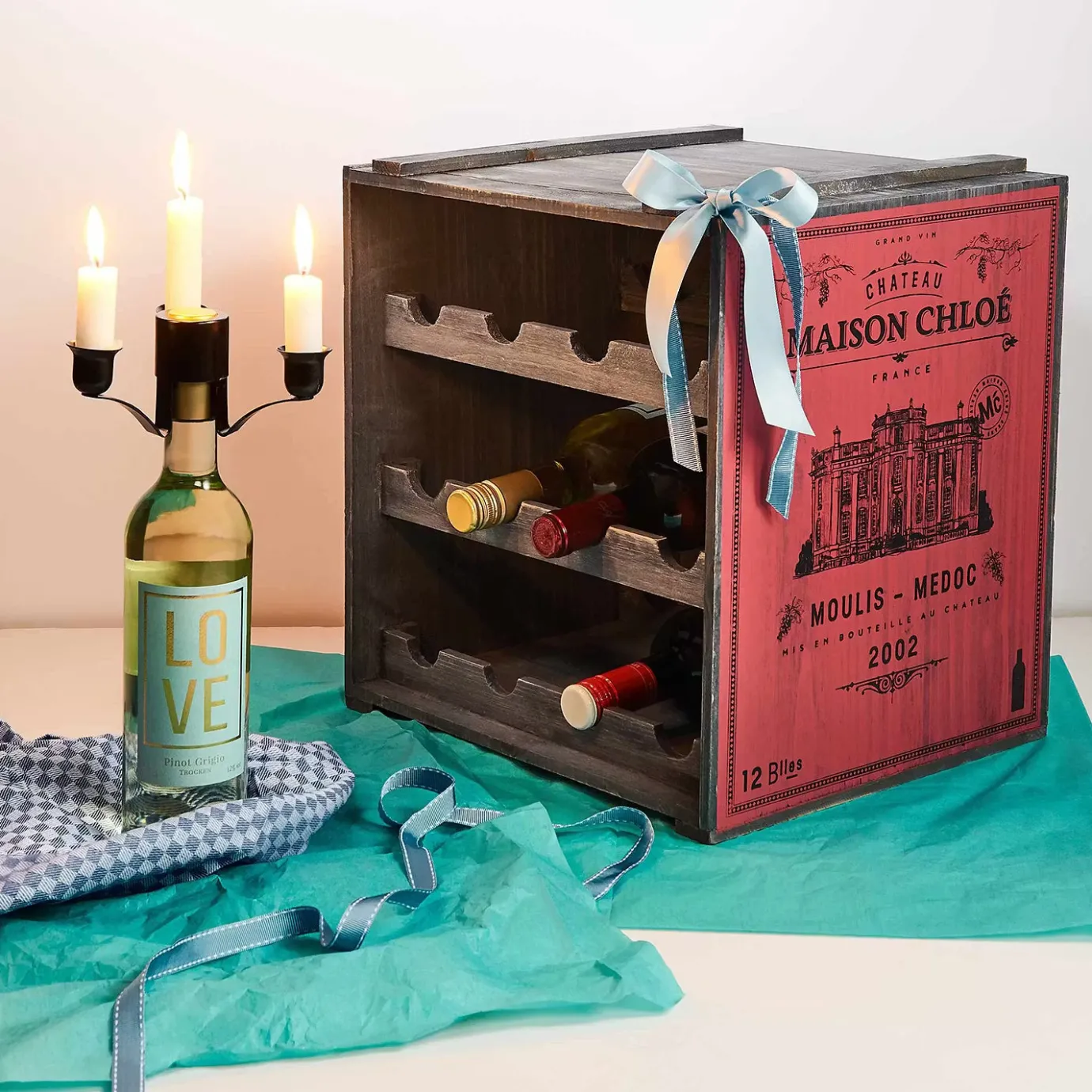 Butlers VINOTHEK Weinregal- Möbel
