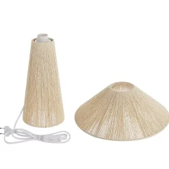 Butlers WEAVER Tischleuchte- Tischlampen