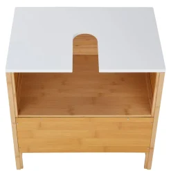 Butlers WHITE SANDS Waschbeckenunterschrank- Badmöbel