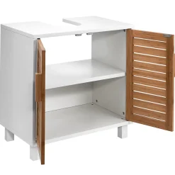 Butlers WHITE SANDS Waschbeckenunterschrank- Badmöbel