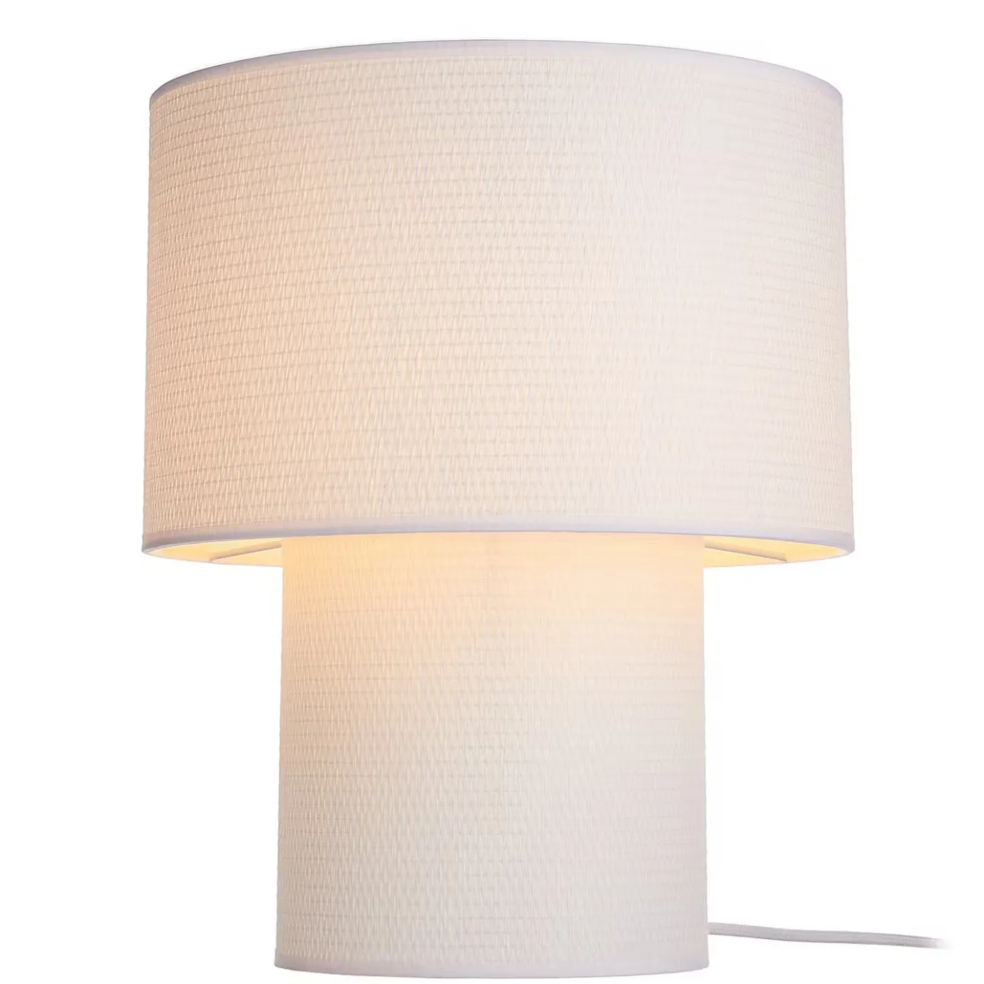 Butlers WHITE WEST Tischleuchte- Tischlampen