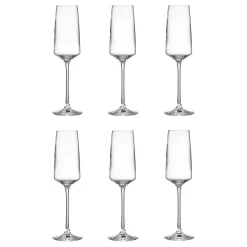 Butlers WINE & DINE Champagnerflöte 6er-Set- Sektgläser & Champagnergläser