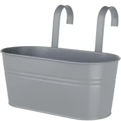Butlers ZINC Hängekasten 4er-Set- Blumentöpfe & Übertöpfe