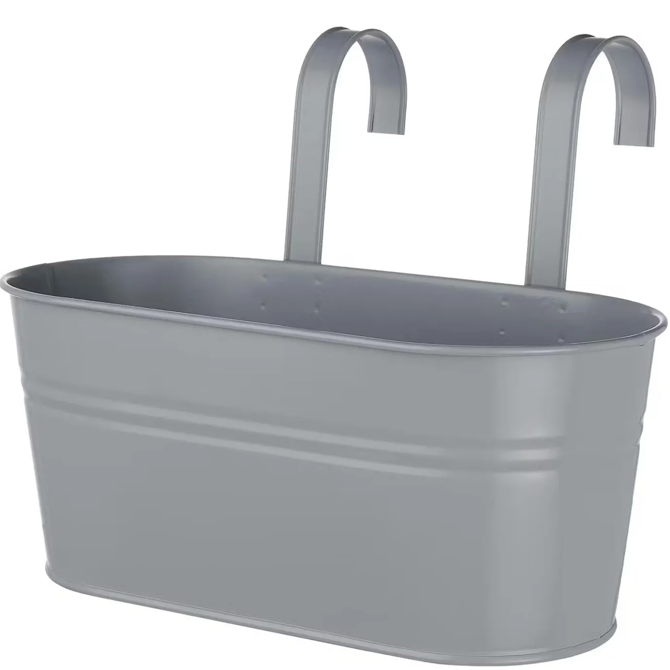 Butlers ZINC Hängekasten 4er-Set- Blumentöpfe & Übertöpfe