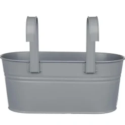 Butlers ZINC Hängekasten 4er-Set- Blumentöpfe & Übertöpfe