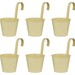 Butlers ZINC Hängetopf 6er-Set- Blumentöpfe & Übertöpfe