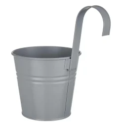 Butlers ZINC Hängetopf 6er-Set- Blumentöpfe & Übertöpfe